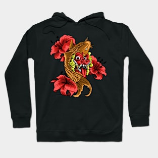 koi with barong mask Hoodie